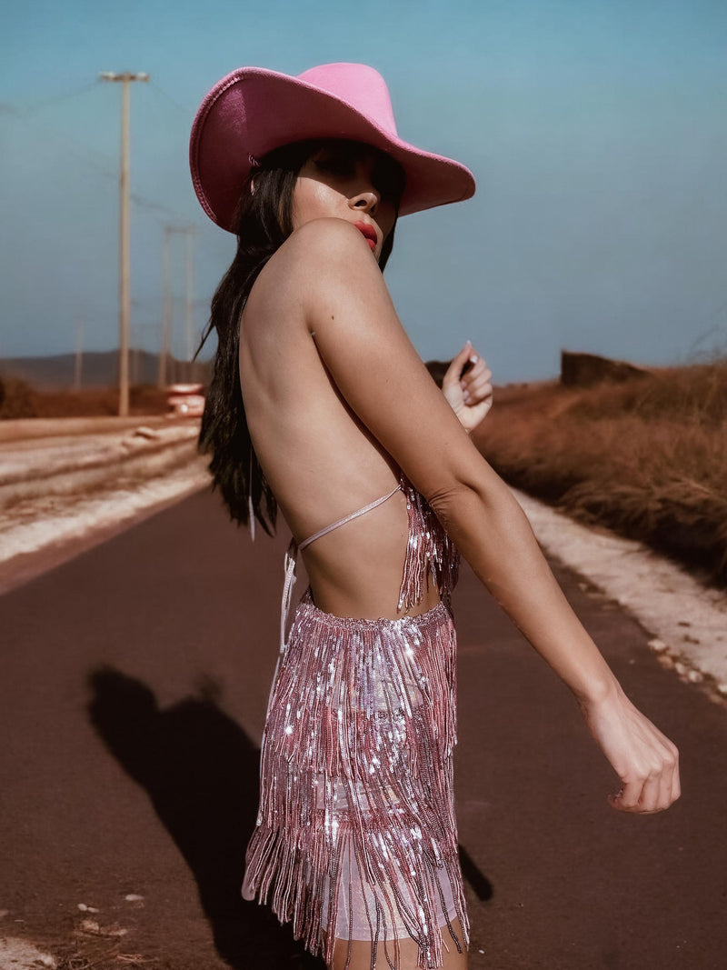 Western Cowgirl Sequin Fringe Skirt Set Space Cowboy Outfit Bacheloret Gypsy Tale Western Cowgirl Sequin Fringe Skirt Set Space Cowboy Outfit Bacheloret Gypsy Tale