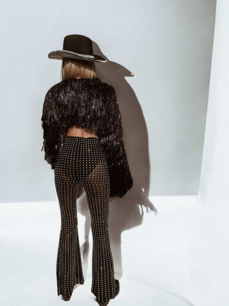 Eras Fringe Jacket, Tinsel Festival Jacket, Cowgirl Outfit, Disco Tassel Jacket, Fringe Country Top, Era Inspired Jacket, Western Fringe Top