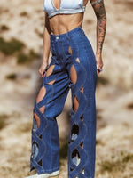 Cut Out Chaps FWestern Flare Jeans, Pu Festival Chaps Style Denim Pants, Festival Chaps, Country Western Cowgirl Denim, Chaps Bellbottoms