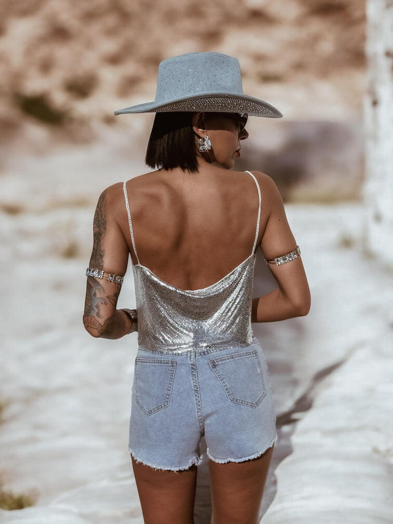 Rhinestone Fringe Western Festival Shorts, Fringe Cowgirl Denim Shorts, Diamond Tassel Shorts, Denim Cowboy Costume