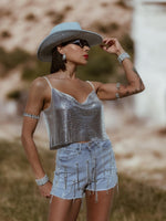 Rhinestone Fringe Western Festival Shorts, Fringe Cowgirl Denim Shorts, Diamond Tassel Shorts, Denim Cowboy Costume