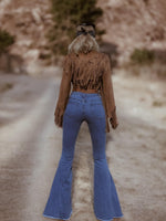 Western Bell Bottom Fringe Jeans, Faux Suede Fringe Chaps Denim Pants, Festival Chaps, Country Western Cowgirl Denim, Chaps Bellbottoms