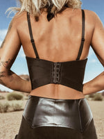 Studded Corset Top, Western Festival Bustier Top, Embellished Cowgirl Silver Top