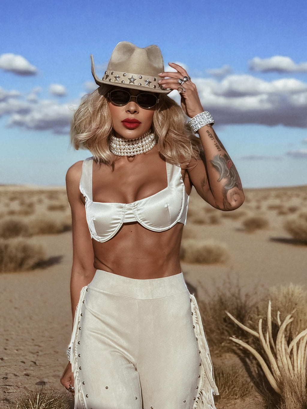 Beige Satin Square Neck Crop Top, Bralette Bridal Top, Western Cowgirl Top