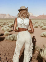 Beige Satin Square Neck Crop Top, Bralette Bridal Top, Western Cowgirl Top