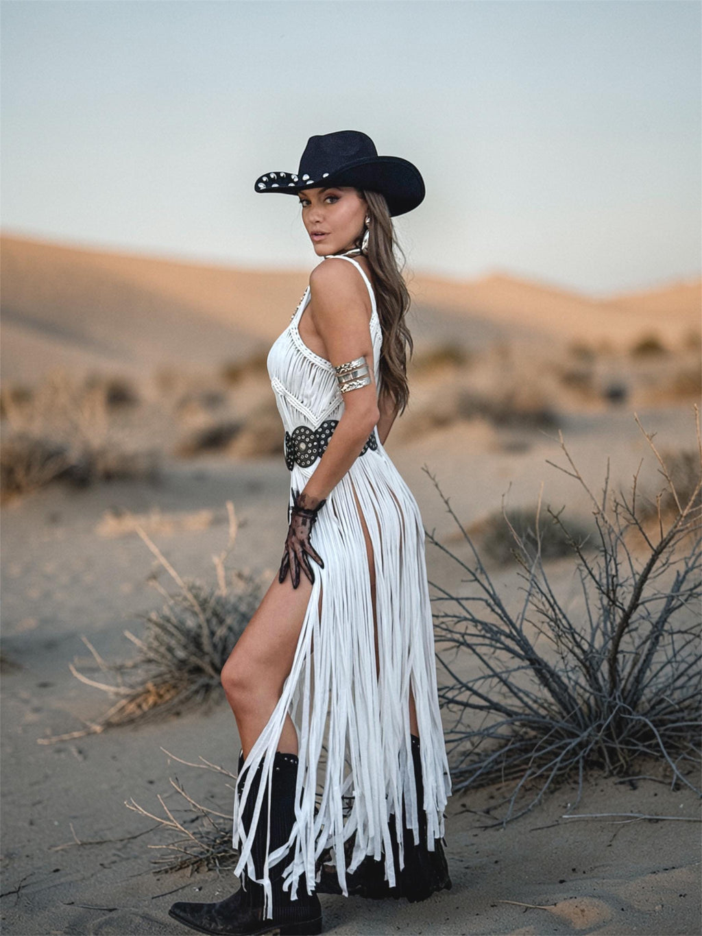 western crochet dress Crocheted Gypsy Tale
