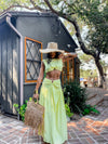 Yellow Bohemian Two Piece Tulum Set