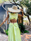 Yellow Bohemian Two Piece Tulum Set