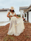 Boho Bridal Cutout Bohemian Wedding Dress