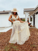 Boho Bridal Cutout Bohemian Wedding Dress