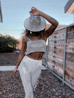 Crystal Rhinestone Disco Cowboy Hat